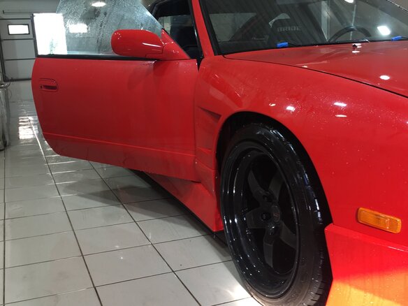 1993 Nissan 200SX S13, красный - вид 2