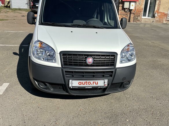 2015 Fiat Doblo I Рестайлинг, белый