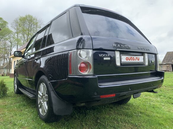 2008 Land Rover Range Rover III Рестайлинг, синий, 1470000 рублей - вид 20