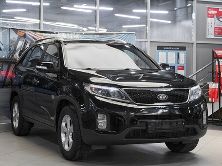2017 Kia Sorento II Рестайлинг, чёрный, 1749000 рублей, вид 3