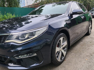 2018 Kia Optima IV Рестайлинг, синий, 2355000 рублей, вид 1
