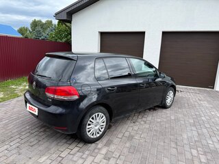 2011 Volkswagen Golf VI, чёрный, 530000 рублей, вид 3