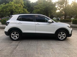 2022 Volkswagen T-Cross I (China Market), белый, 1870000 рублей, вид 4