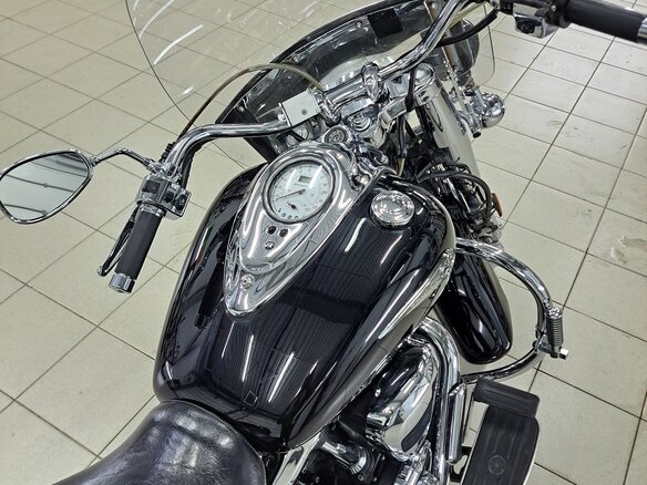 2007 Yamaha XV 1700 Road Star, чёрный, 850000 рублей - вид 12