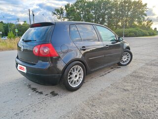 2004 Volkswagen Golf V, чёрный, 320000 рублей, вид 4