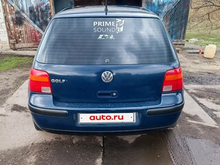1999 Volkswagen Golf IV, синий, 280000 рублей, вид 4