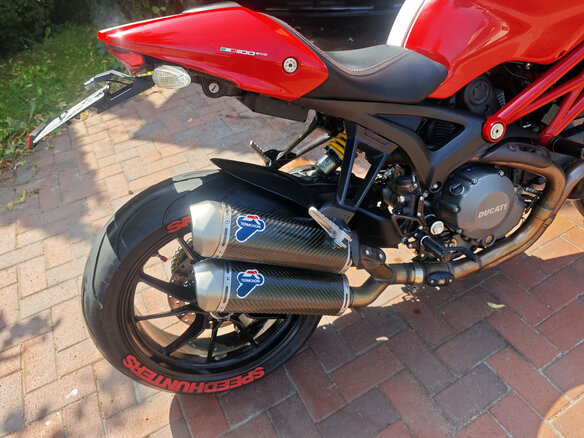 2012 Ducati Monster 1100, красный, 650000 рублей - вид 1