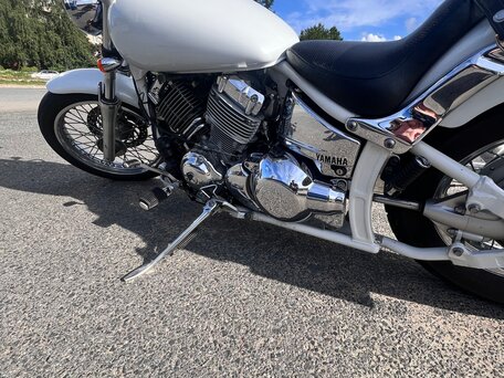 2005 Yamaha XVS400 Drag Star, белый, 400000 рублей, вид 3