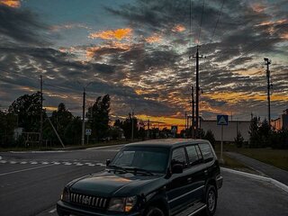 1997 Toyota Land Cruiser Prado 90 Series, зелёный, 650000 рублей, вид 4