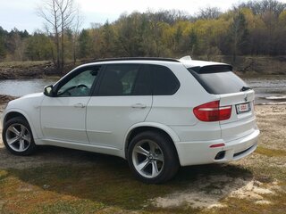 2009 BMW X5 35d II (E70), белый, 2250000 рублей, вид 3