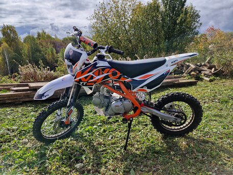 2023 Kayo Basic TT125, белый, 95000 рублей, вид 1