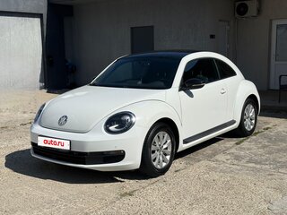 2014 Volkswagen Beetle II (A5), белый, 1150000 рублей, вид 1