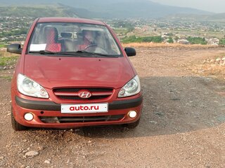 2007 Hyundai Getz I Рестайлинг, красный, 330000 рублей, вид 1