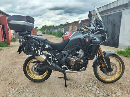 2018 Honda CRF 1000L Africa Twin, чёрный, 1120000 рублей, вид 2
