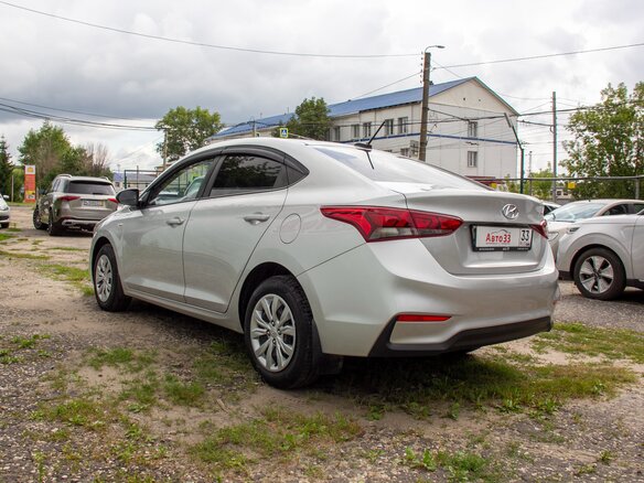 2019 Hyundai Solaris II, серебристый, 1239000 рублей - вид 5