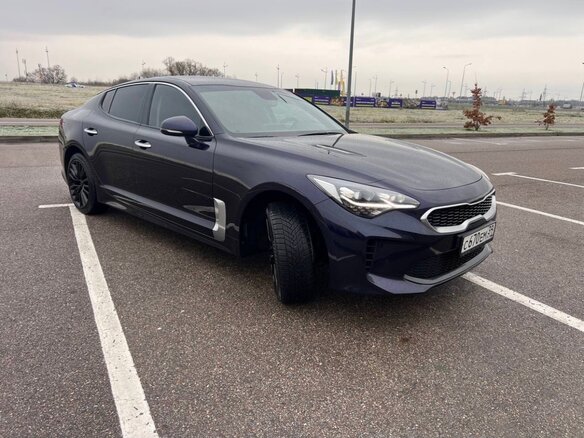 2018 Kia Stinger I, синий, 2750000 рублей - вид 12