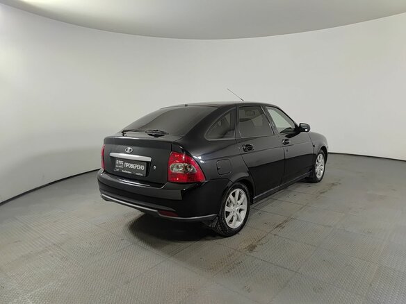 2012 Lada (ВАЗ) Priora I, чёрный - вид 4