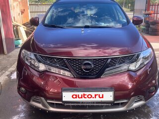2014 Nissan Murano II (Z51) Рестайлинг 2, пурпурный, 1400000 рублей, вид 1