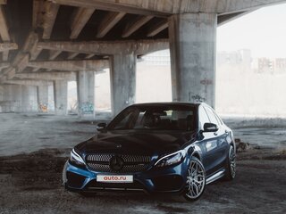 2017 Mercedes-Benz C-Класс AMG 43 AMG IV (W205), фиолетовый, 4200000 рублей, вид 4