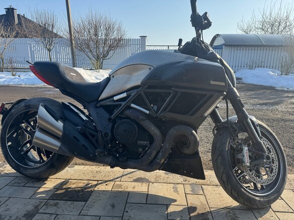 2015 Ducati Diavel, серый, 1100000 рублей - вид 7