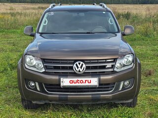 2010 Volkswagen Amarok I, коричневый, 1700000 рублей, вид 2