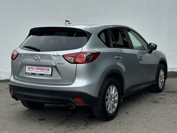 2015 Mazda CX-5 I Рестайлинг, серый, 1360000 рублей - вид 4