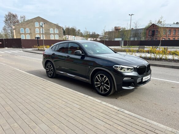 2018 BMW X4 25d II (G02), серый, 4350000 рублей - вид 4