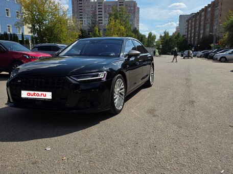 2019 Audi A8 Long 60 TFSI IV (D5), чёрный, 7300000 рублей, вид 3