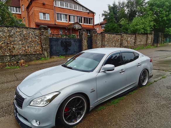 2012 Nissan Fuga II, серый, 1300000 рублей