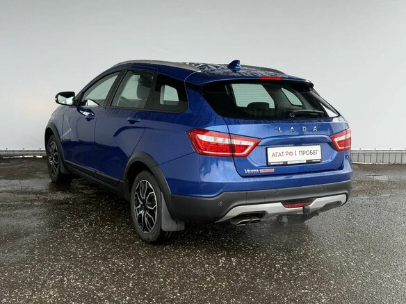 2020 Lada (ВАЗ) Vesta SW I, синий, 965000 рублей - вид 6