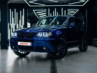 2008 BMW X3 25i I (E83) Рестайлинг, синий, 1000000 рублей, вид 2