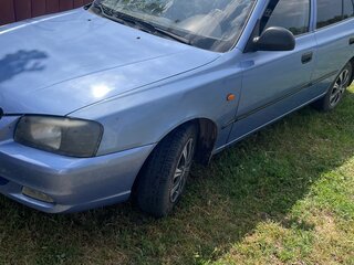 2006 Hyundai Accent ТагАЗ II, фиолетовый, 310000 рублей, вид 1