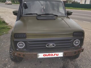 2014 Lada (ВАЗ) 2121 (4x4) I Рестайлинг, зелёный, 400000 рублей, вид 1
