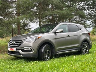2017 Hyundai Santa Fe III Рестайлинг, серый, 2050000 рублей, вид 1