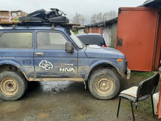 2003 Lada (ВАЗ) 2121 (4x4) I Рестайлинг, синий, 175000 рублей, вид 2
