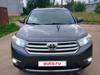 2013 Toyota Highlander II (XU40) Рестайлинг, серый, 2200000 рублей, вид 2