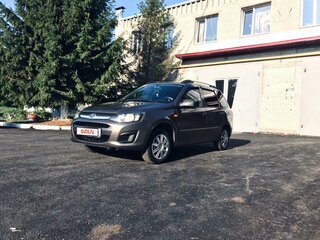 2013 Lada (ВАЗ) Kalina II, коричневый, 450000 рублей, вид 3