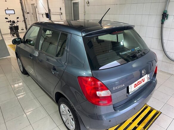 2013 Skoda Fabia II Рестайлинг, серый - вид 6