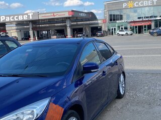 2016 Ford Focus III Рестайлинг, синий, 830000 рублей, вид 5