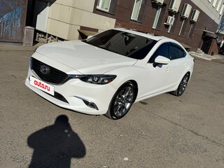 2016 Mazda 6 III (GJ) Рестайлинг, белый, 1150000 рублей, вид 1