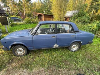 2004 Lada (ВАЗ) 2107, синий, 160000 рублей, вид 4