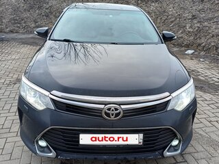 2016 Toyota Camry US Market VII (XV50) Рестайлинг, чёрный, 1750000 рублей, вид 2