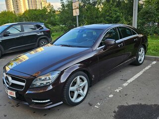 2013 Mercedes-Benz CLS 350 II (C218), коричневый, 2300000 рублей, вид 3