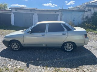 2002 Lada (ВАЗ) 2110, серебристый, 180000 рублей, вид 2