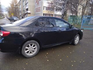 2011 Toyota Corolla X (E140, E150) Рестайлинг, чёрный, 1175000 рублей, вид 4