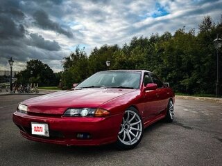 1990 Nissan Skyline VIII (R32), синий, 850000 рублей, вид 1