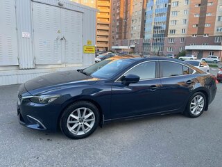 2017 Mazda 6 III (GJ) Рестайлинг, синий, 2150000 рублей, вид 3