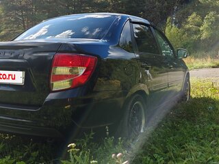 2018 Lada (ВАЗ) Granta I Рестайлинг, чёрный, 700000 рублей, вид 4
