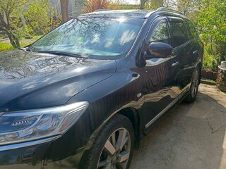 2014 Nissan Pathfinder IV, чёрный, 1640000 рублей, вид 4