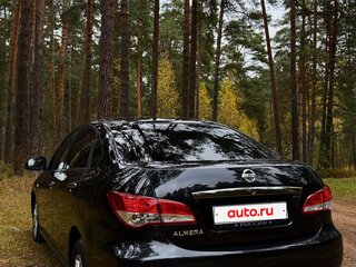 2017 Nissan Almera III (G15), чёрный, 720000 рублей, вид 4